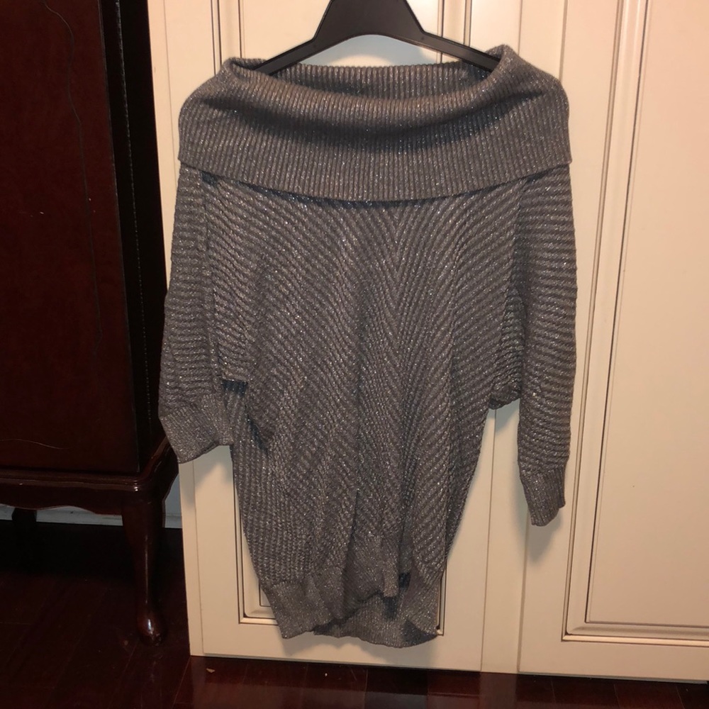 Silver sweater